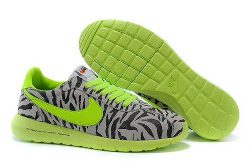 Nike Roshe Run Mens Shoes Gray Black Green Special Inexpensive